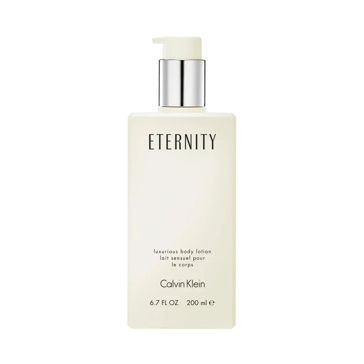 Eternity Body Lotion with Notes of 6.7 Fl Oz Pack 1 Clear by Calvin Klein