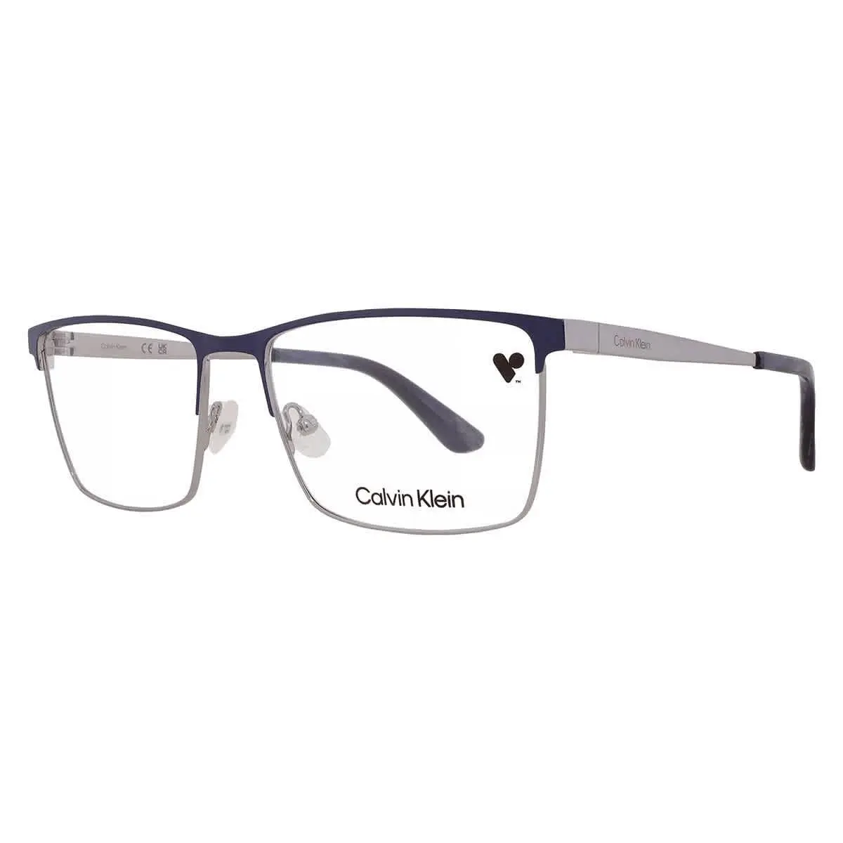 Calvin Klein Demo Rectangular Ladies Eyeglasses CK22102 460 57 CK22102 460 57
