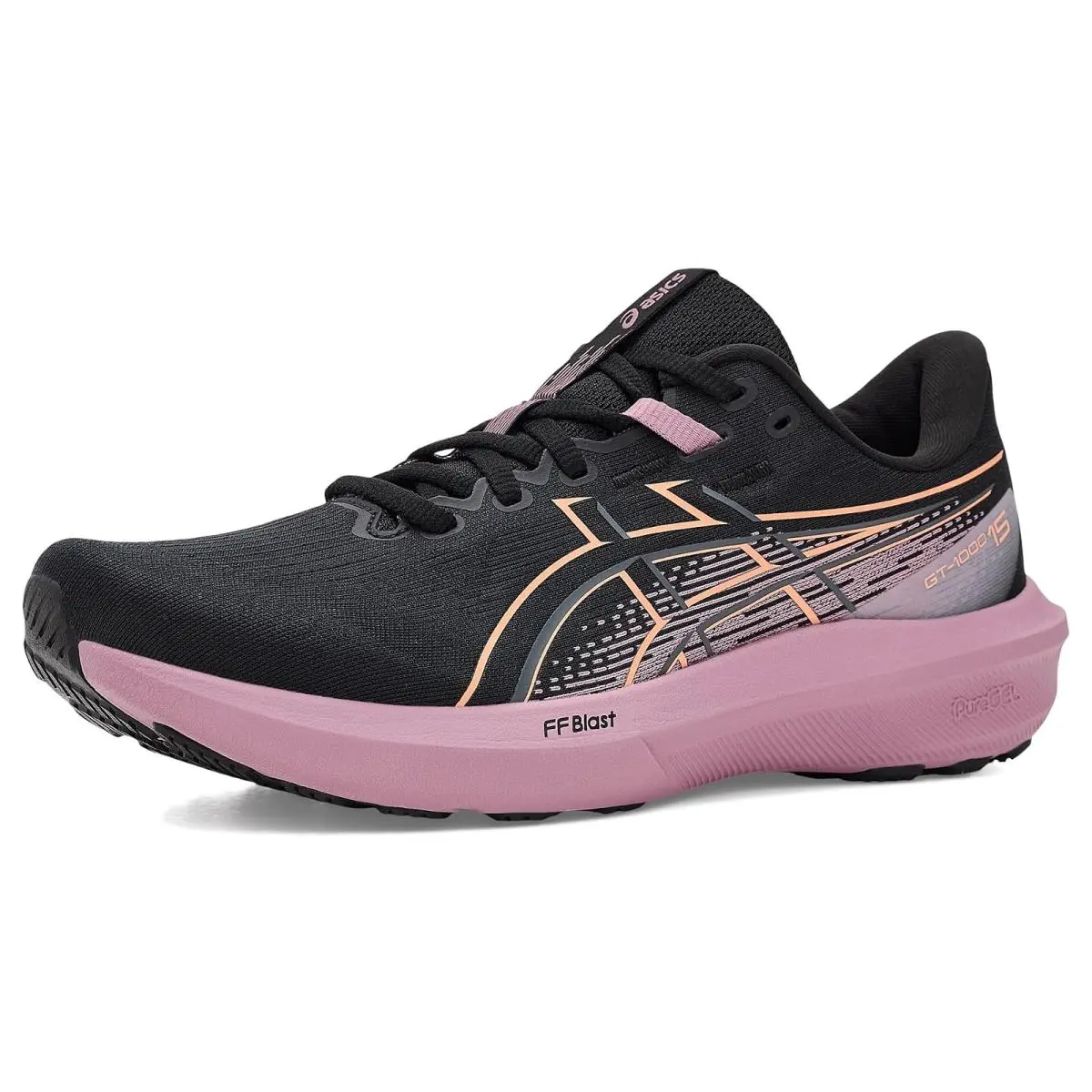 Asics shoes - Black/Taro Purple 6
