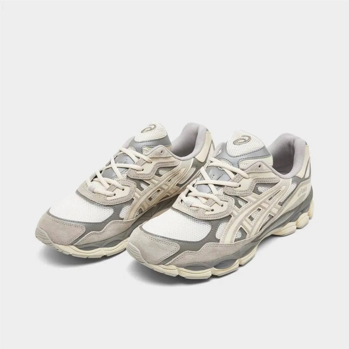 Asics shoes - 1201A789 103 - Cream/Oyster Grey 5
