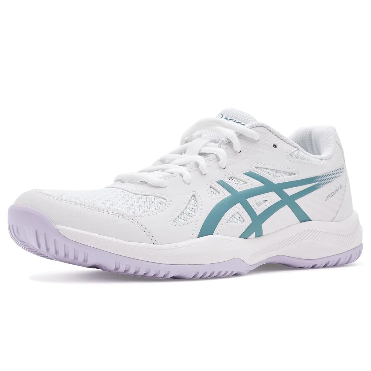 Asics shoes - White/Foggy Teal 6