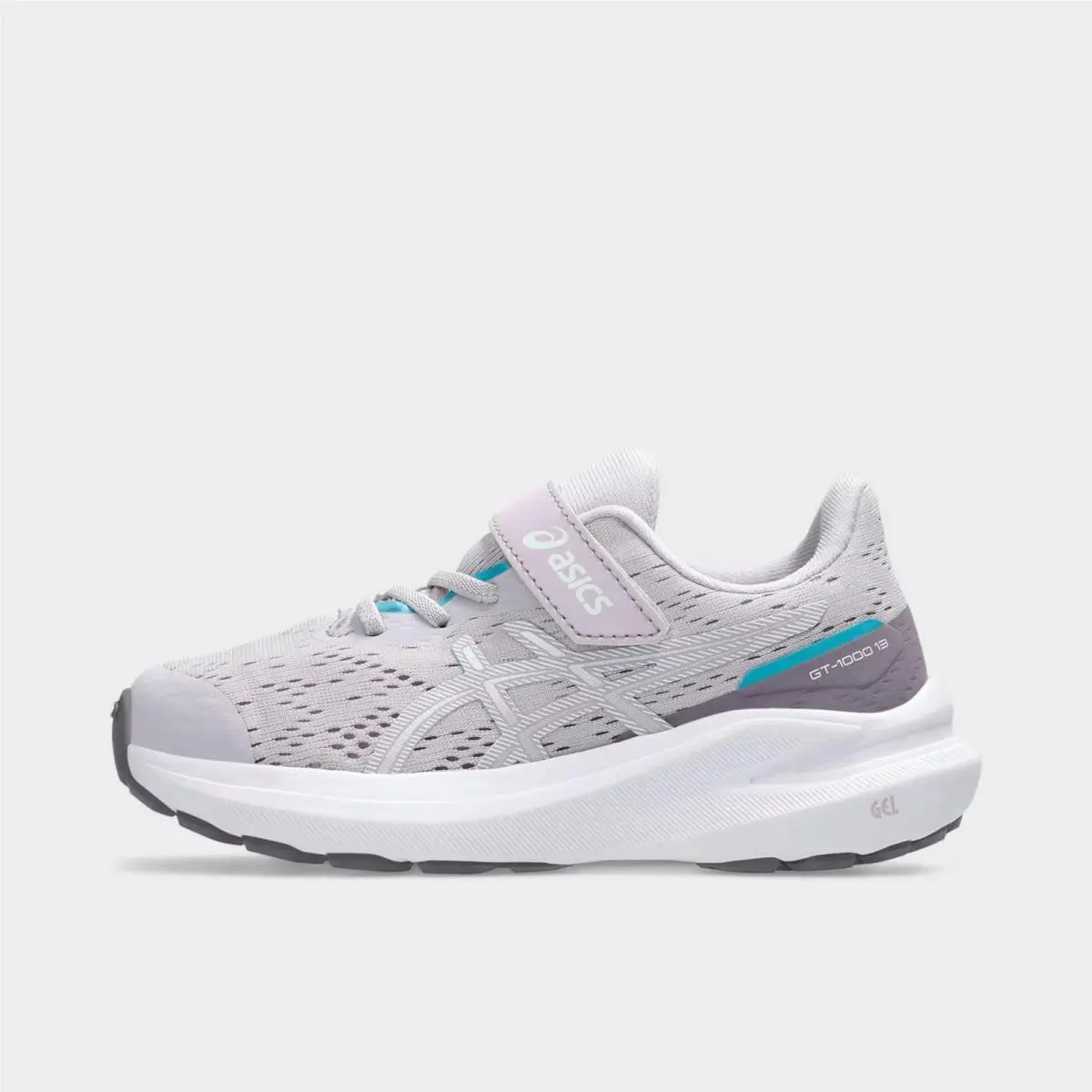 Little Kids` Asics GT-1000 13 Running Shoes Dusk Violet/white 1014A344 501