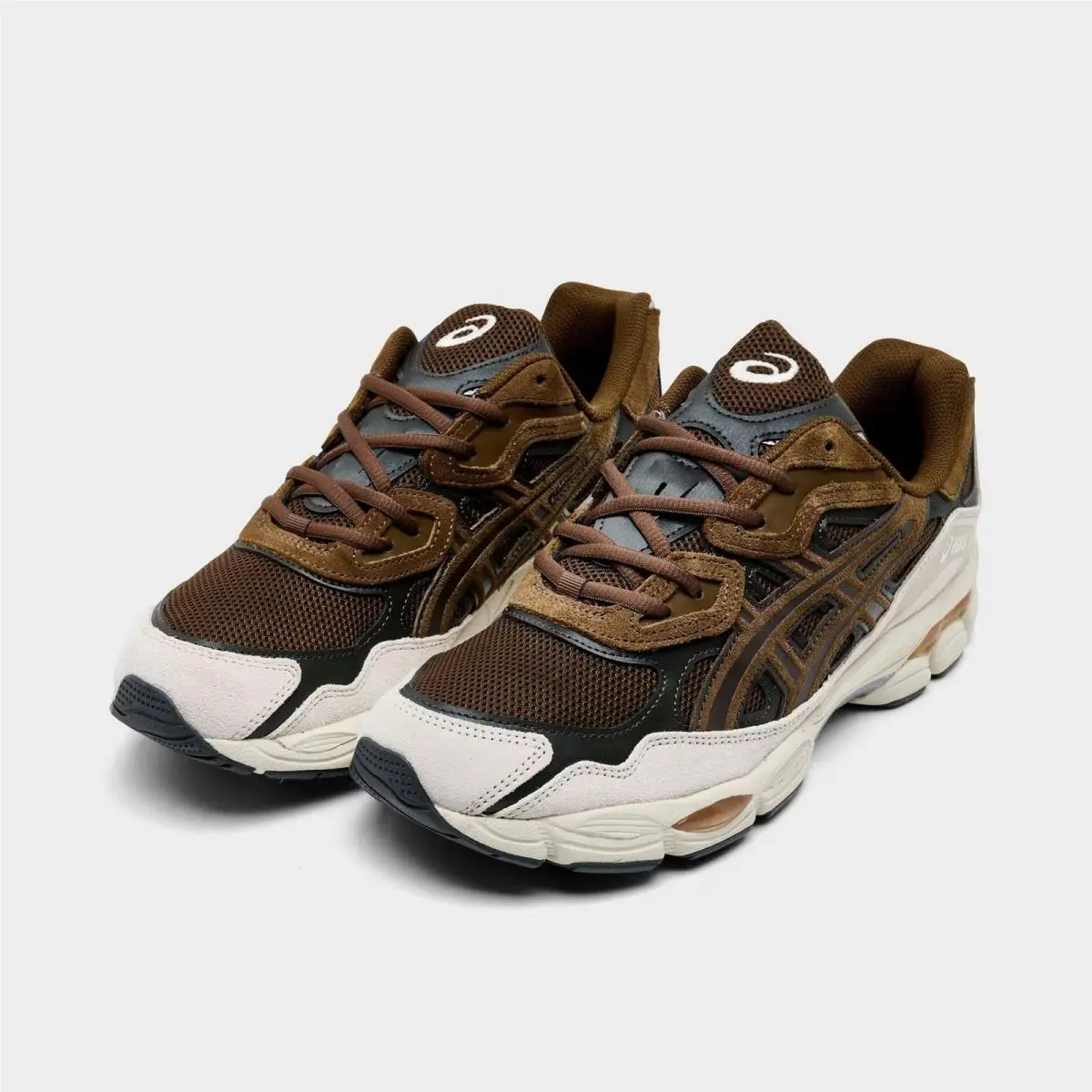 Asics shoes - 1203A383 201 - Brown Storm/Black Coffee 1