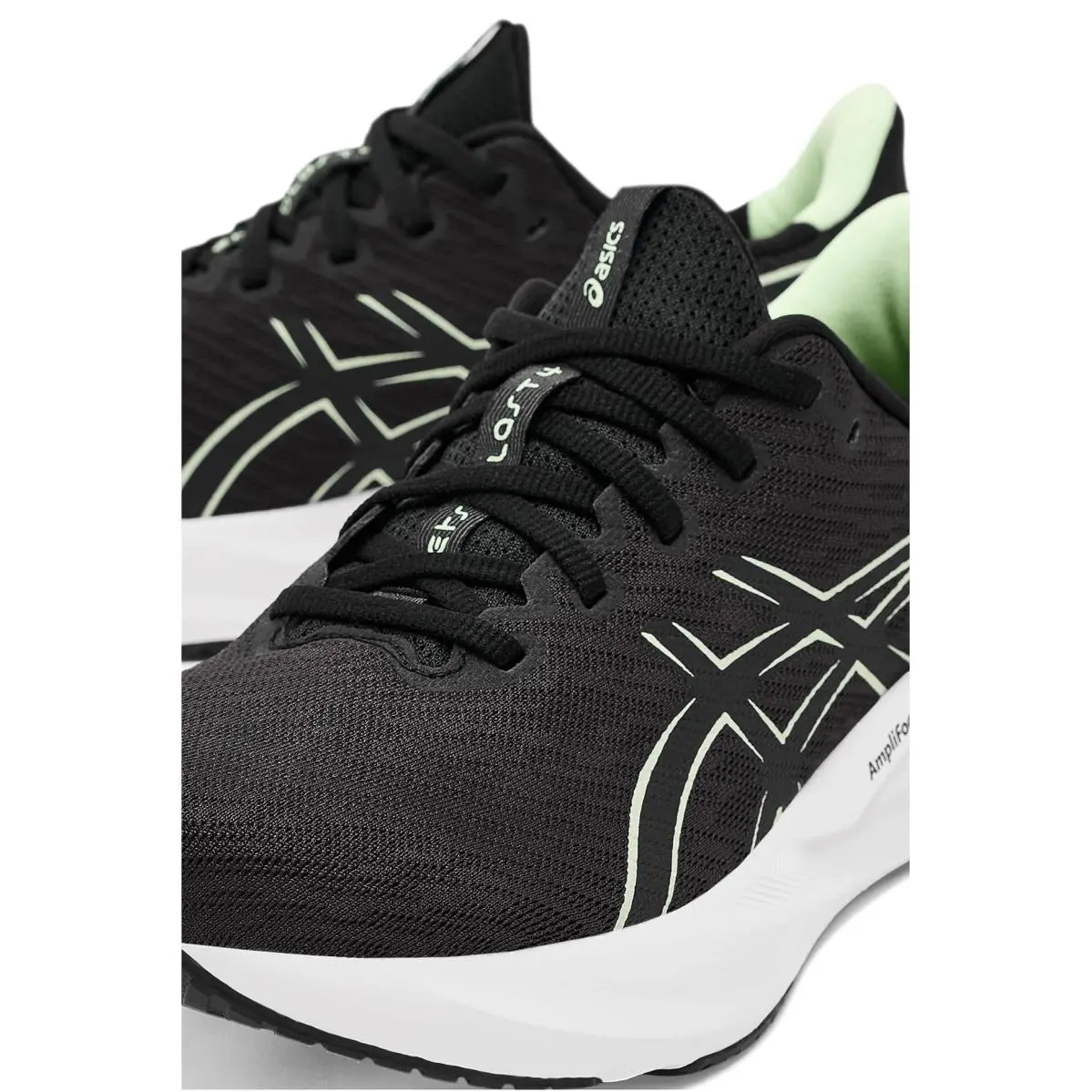 Asics shoes - Black/Illuminate Yellow 4