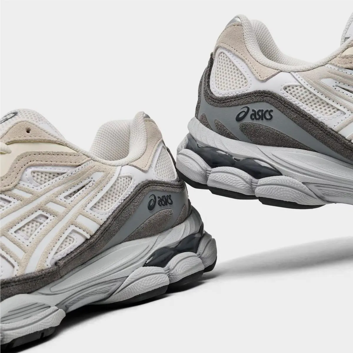 Asics shoes - 1203A383 113 - Cream/White 4