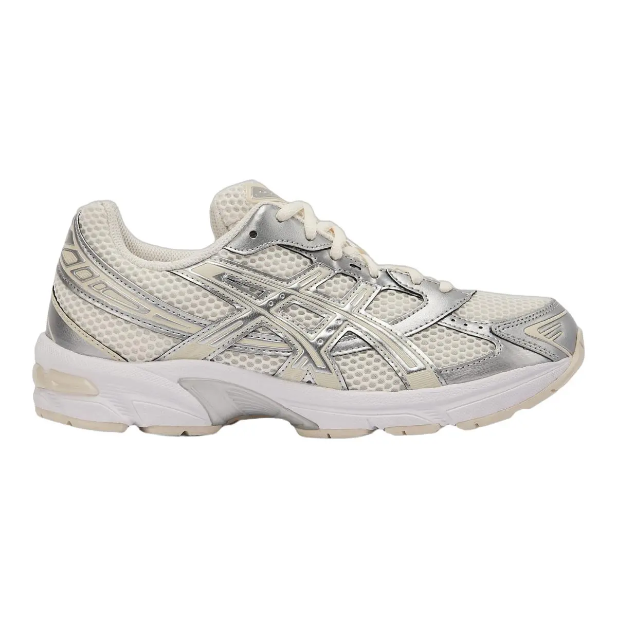 Asics GEL-1130 Athletic Shoe Womens Cream Pure Silver White Sz 5-11 1202A164-107