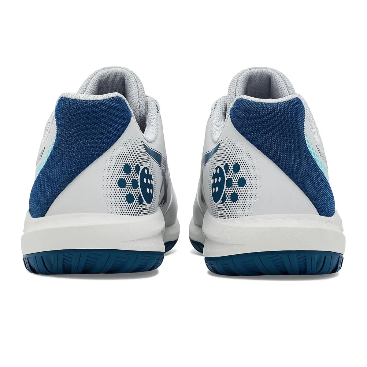 Asics shoes - Concrete/Mako Blue 5