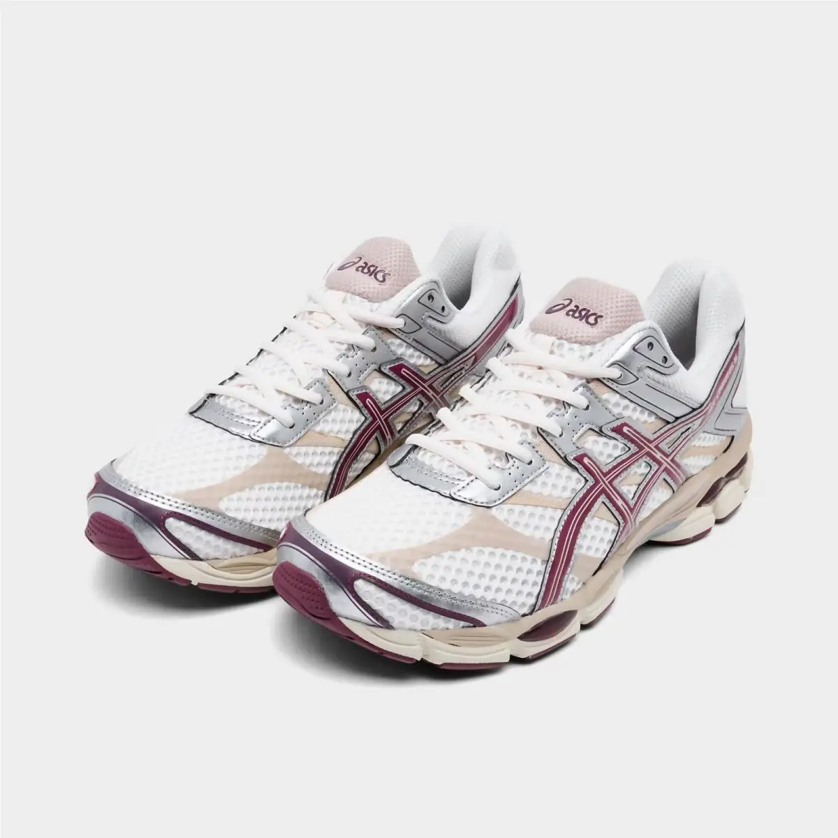 Asics shoes - 1203A733 104 - Cream/Beniimo Purple 1