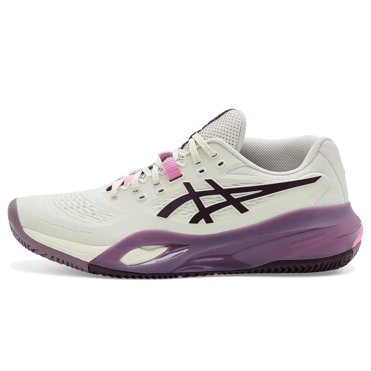 Asics shoes - Soft Oat/Dark Aubergine 2