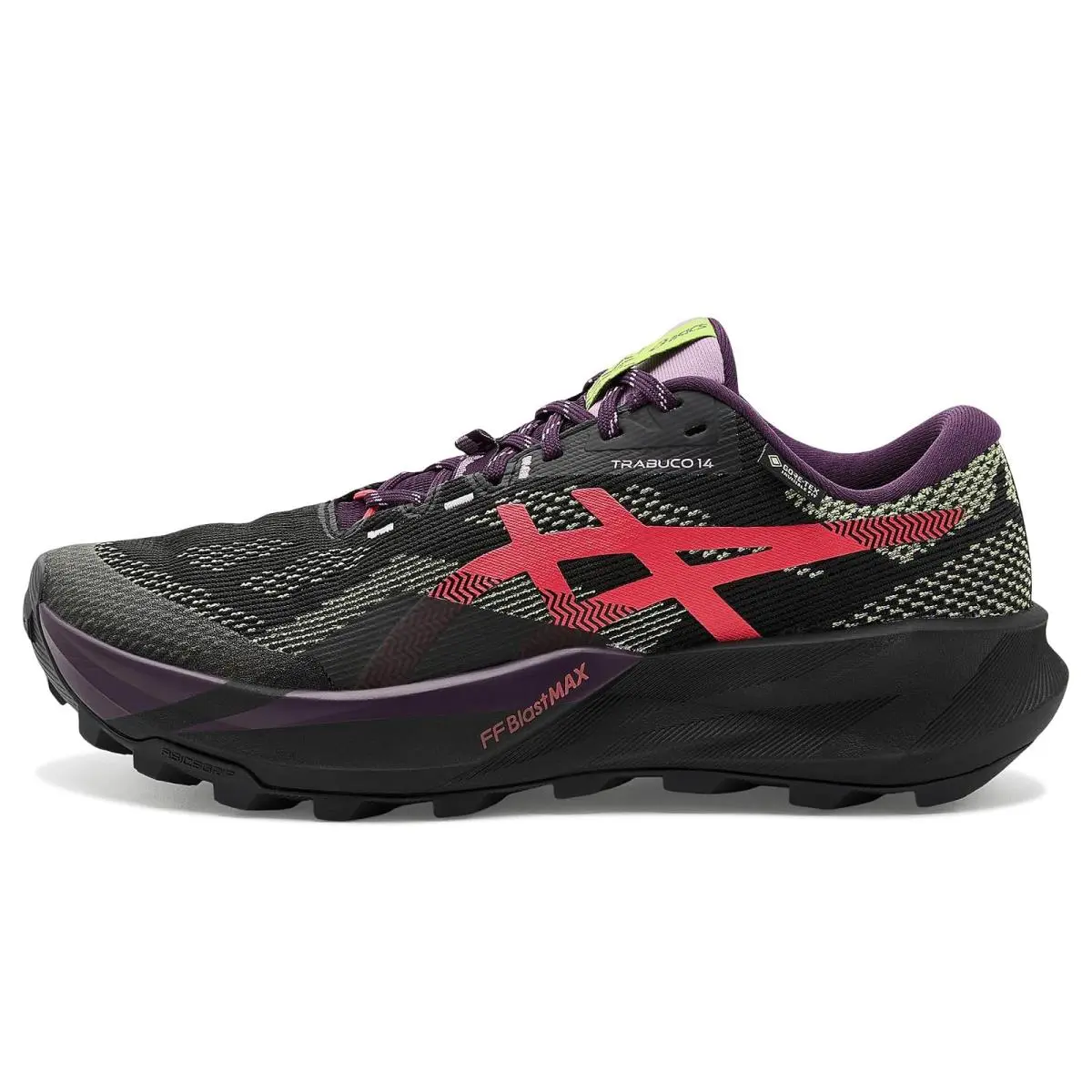 Asics shoes - Black/Dark Aubergine 2