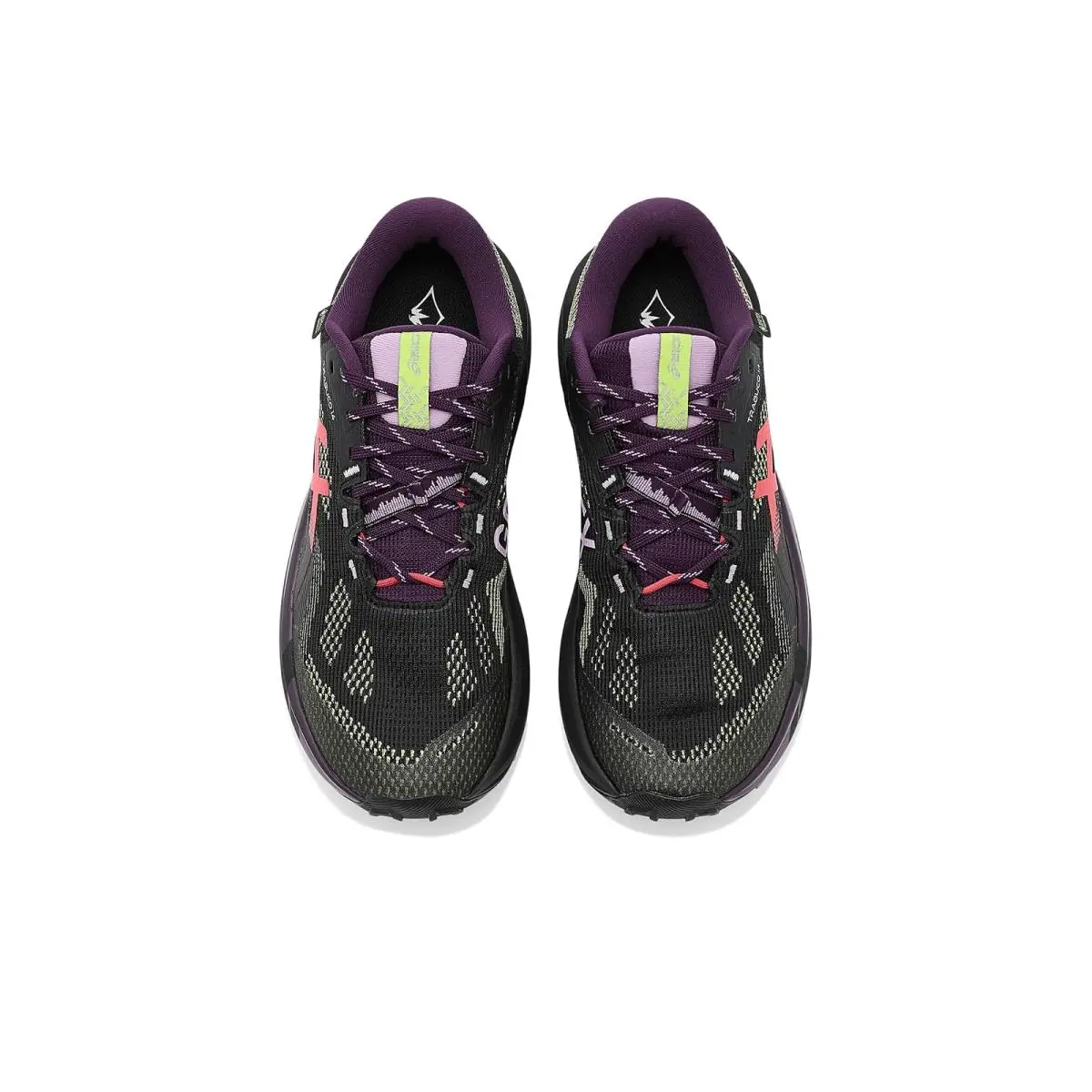 Asics shoes - Black/Dark Aubergine 7