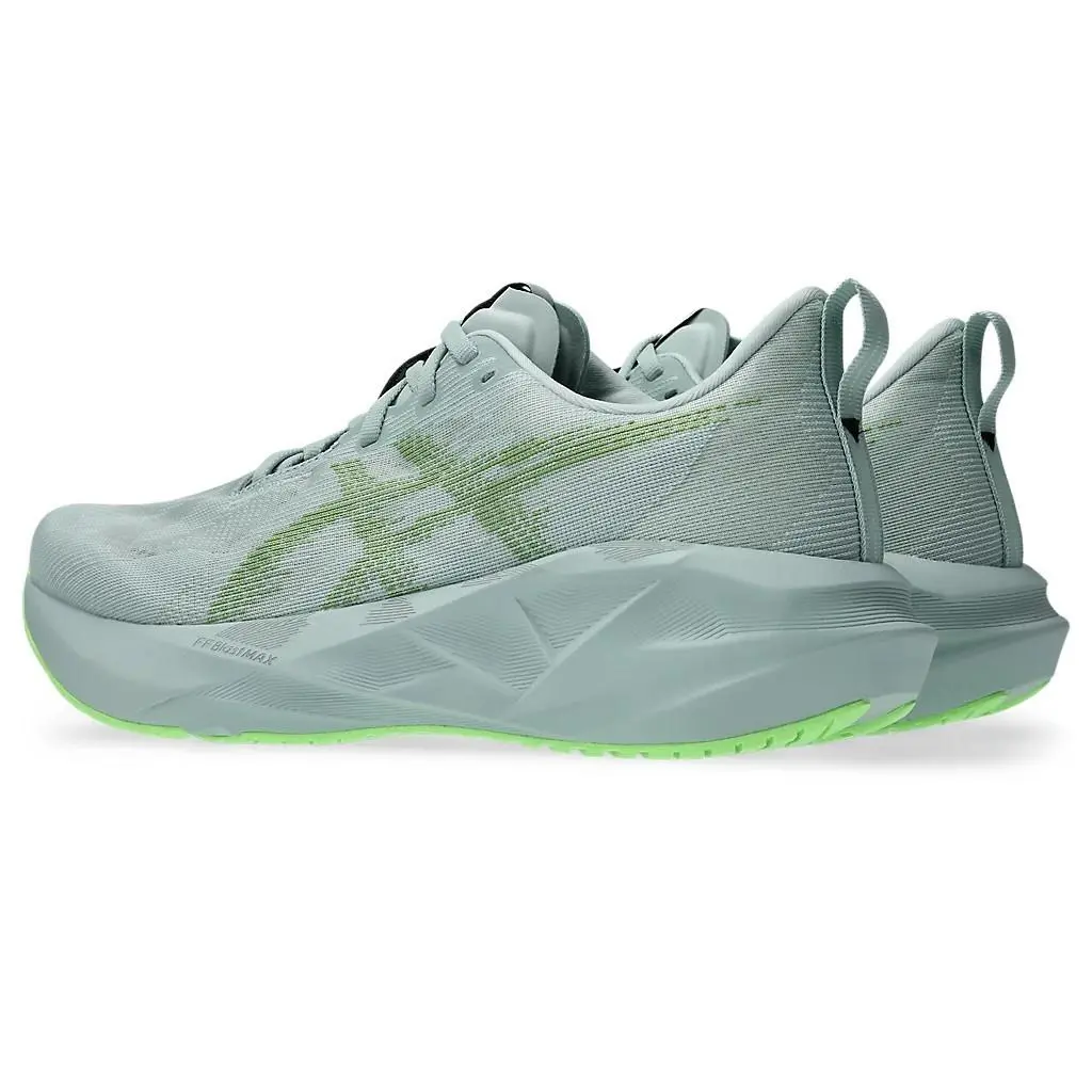 Asics shoes - ASICS Novablast - Novablast - 1011B974-402 - Cold Moss/Light Orange 8