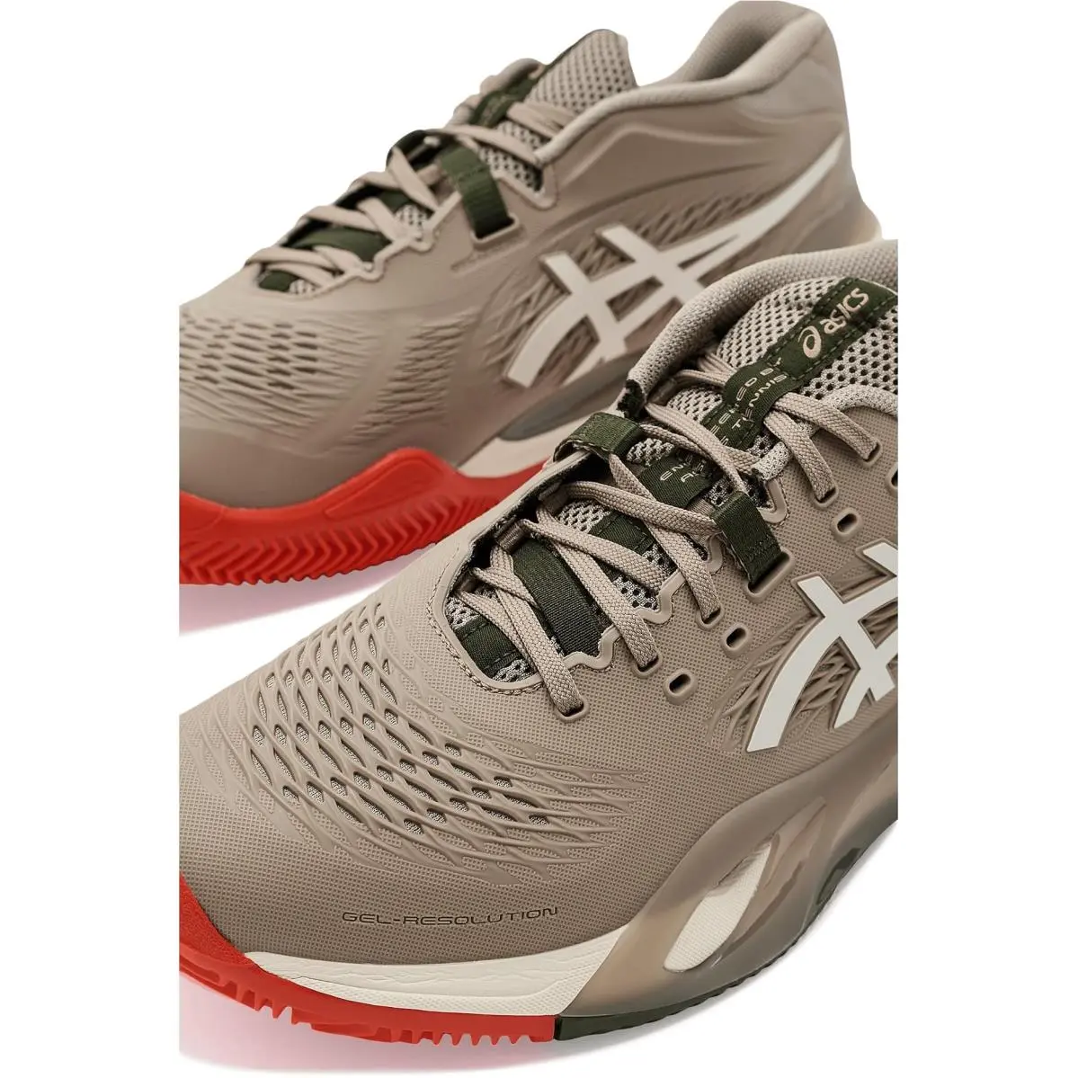 Asics shoes - Grey Blue/Pistachio 11