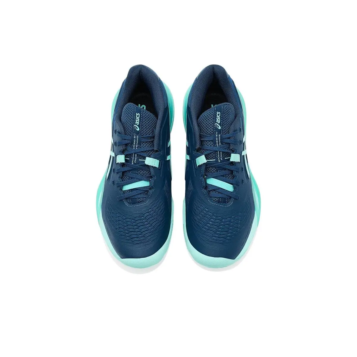 Asics shoes - Grey Blue/Pistachio 21