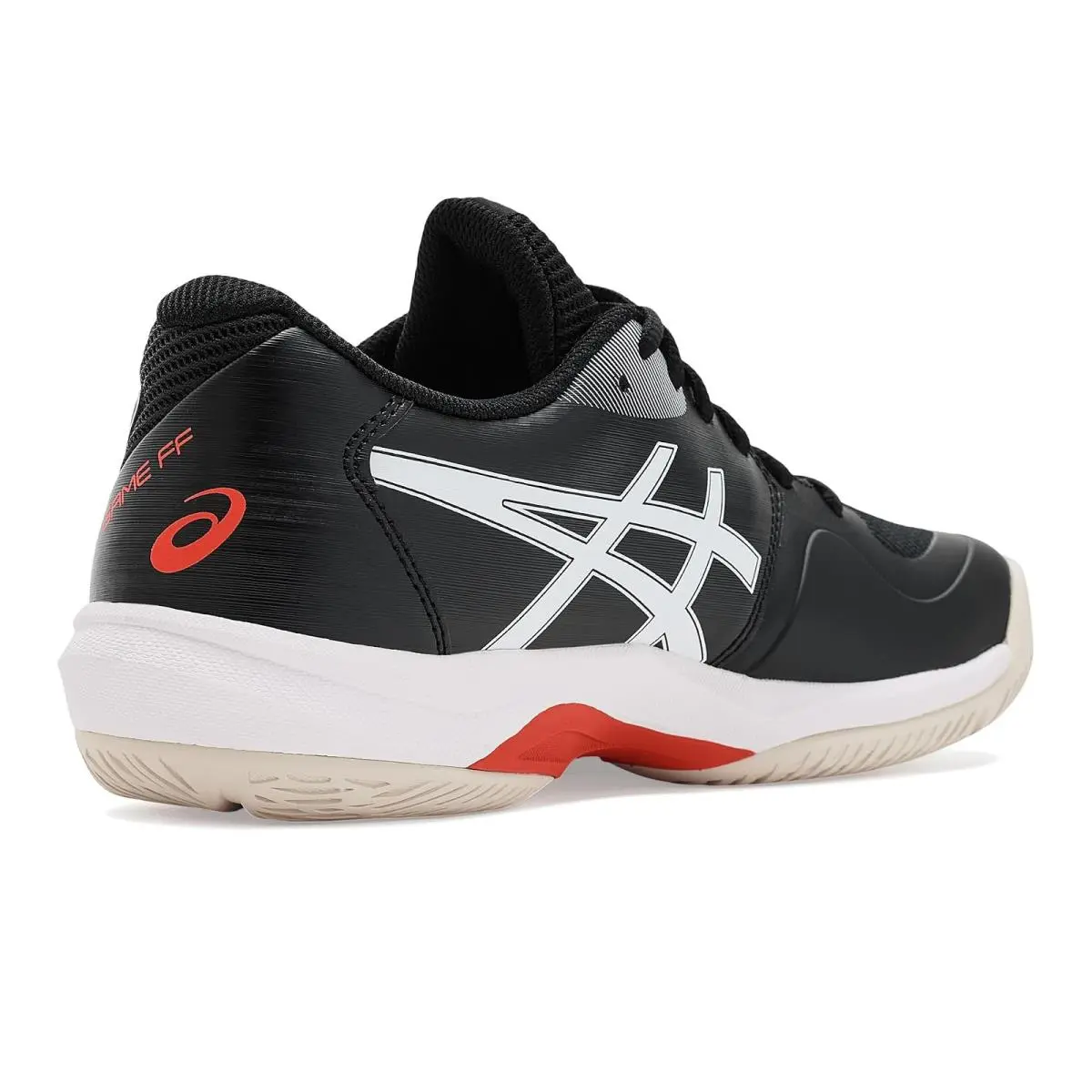Asics shoes - Black/Cherry Tomato 1