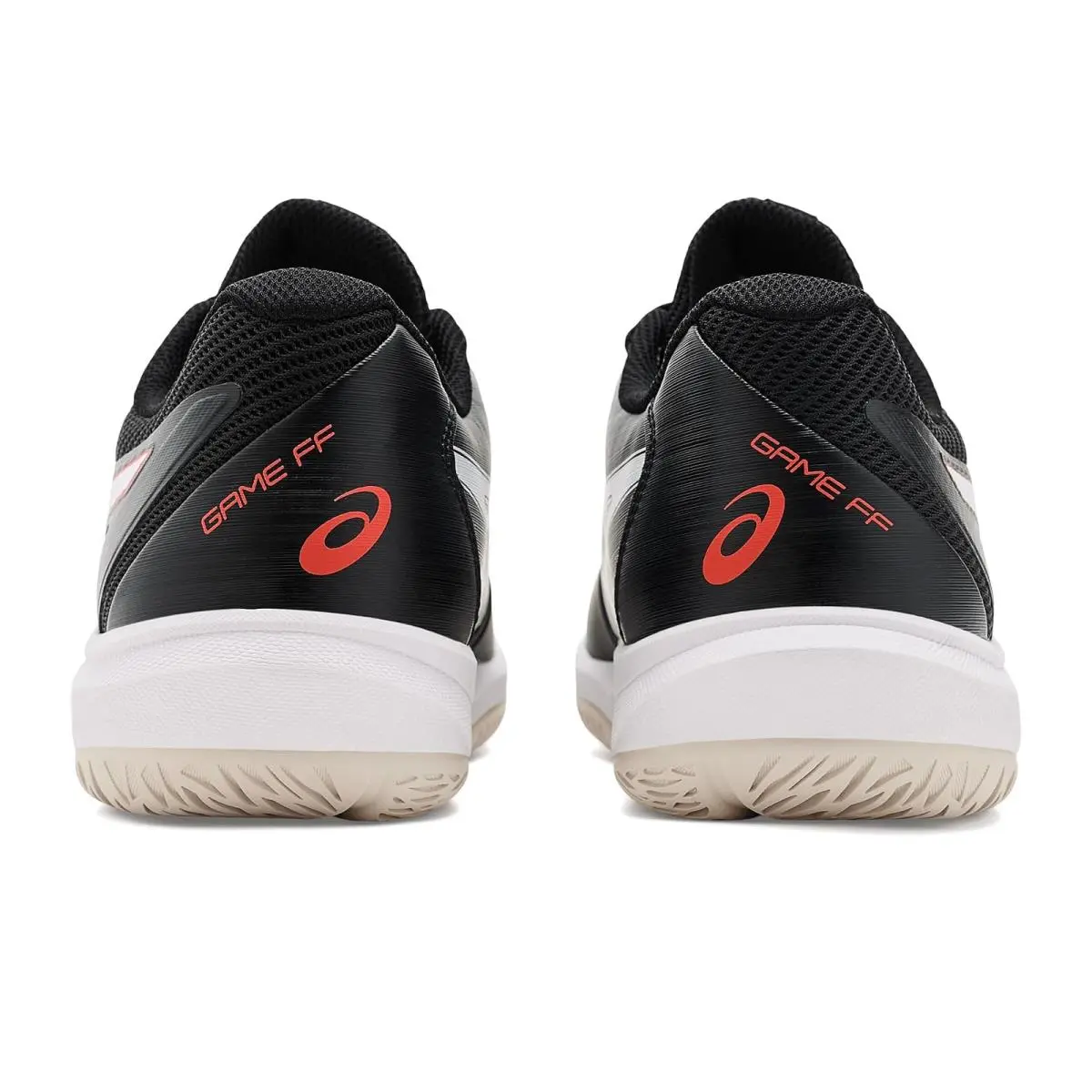 Asics shoes - Black/Cherry Tomato 12