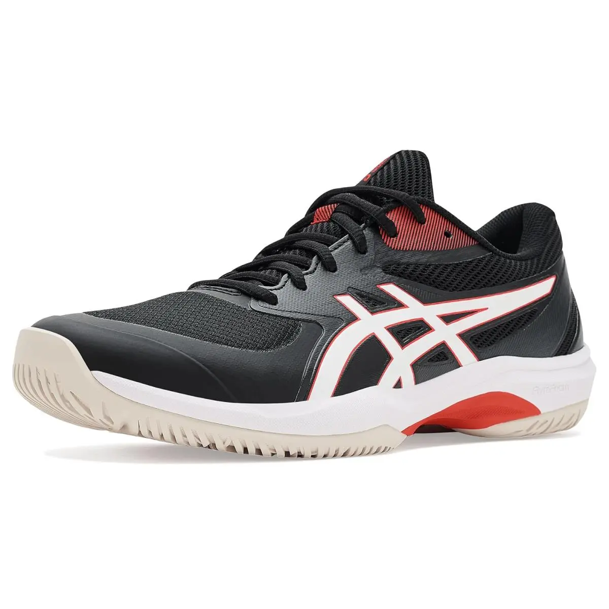 Asics shoes - Black/Cherry Tomato 6