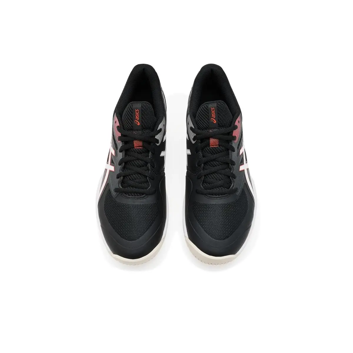 Asics shoes - Black/Cherry Tomato 7