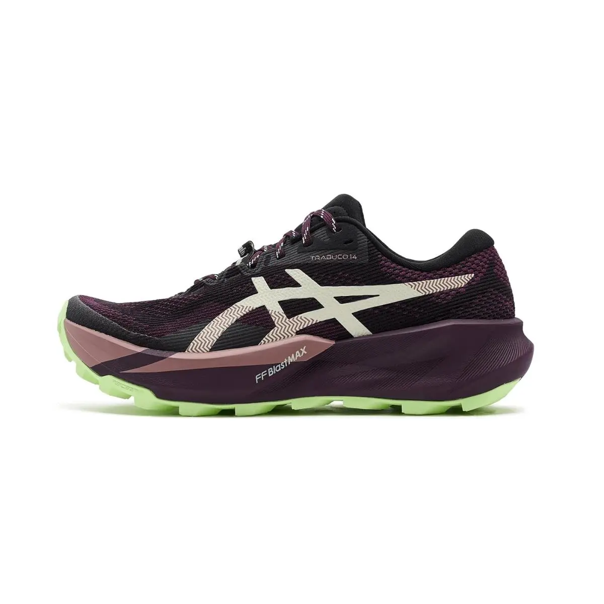 Asics shoes - Black/Dark Aubergine 2