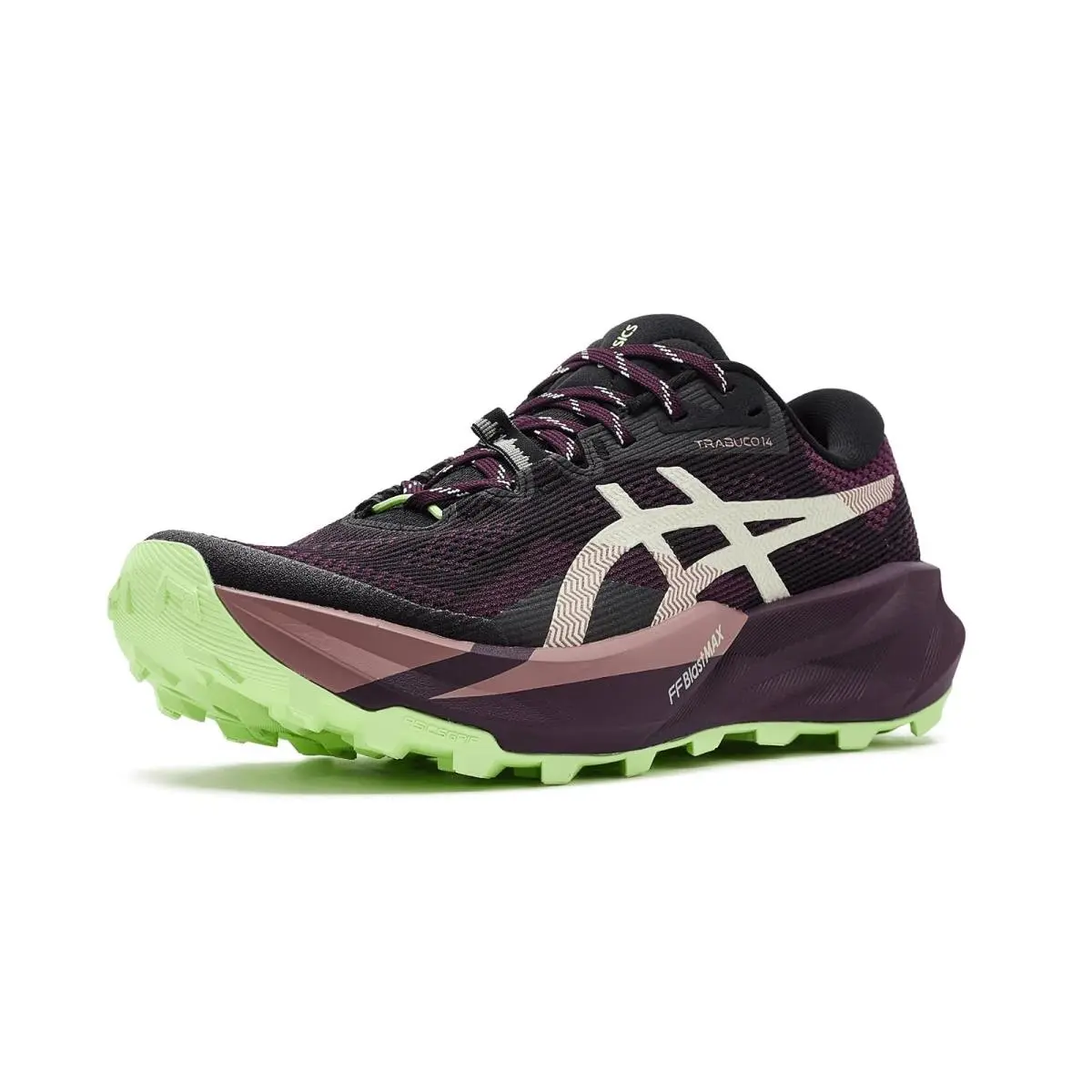 Asics shoes - Black/Dark Aubergine 6