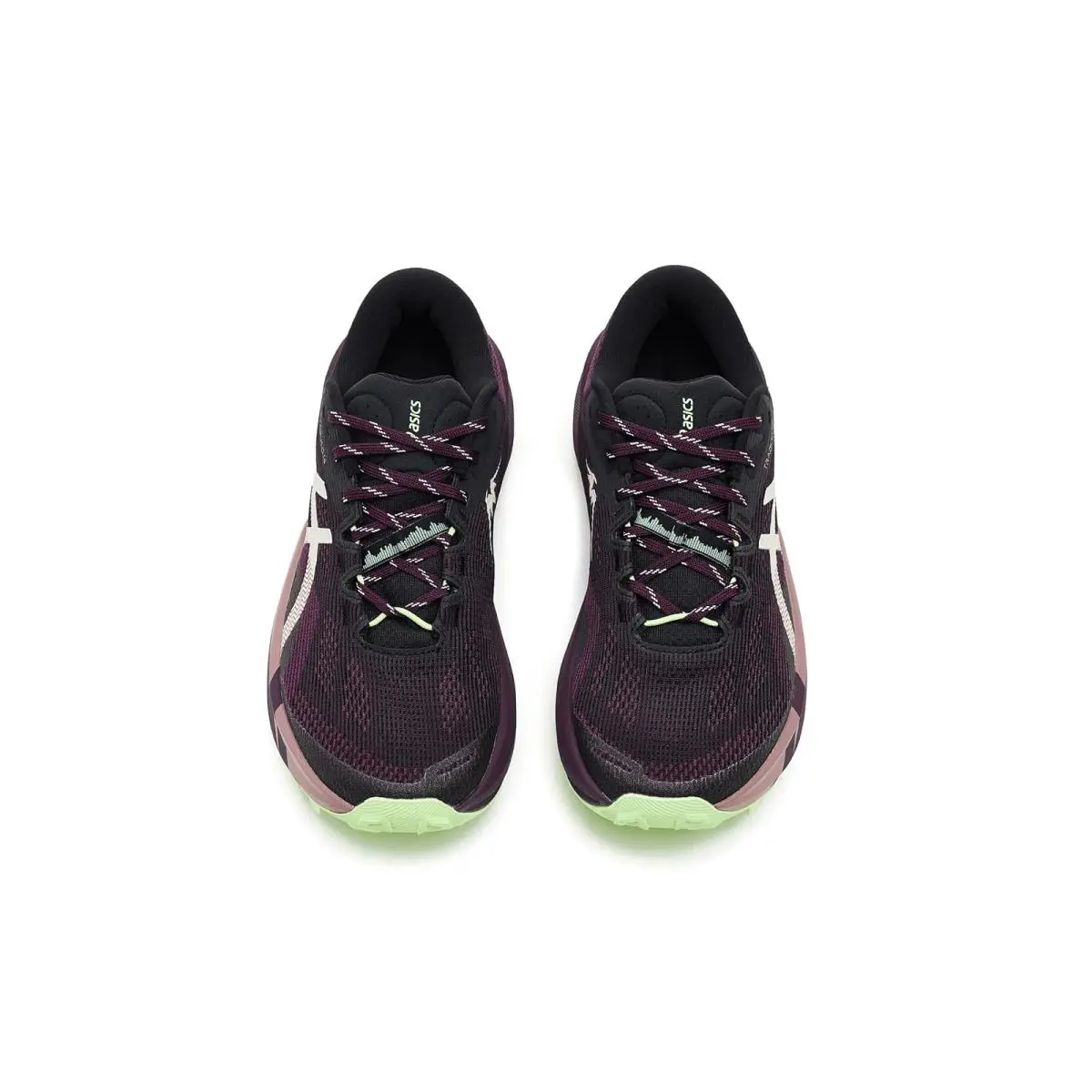 Asics shoes - Black/Dark Aubergine 7