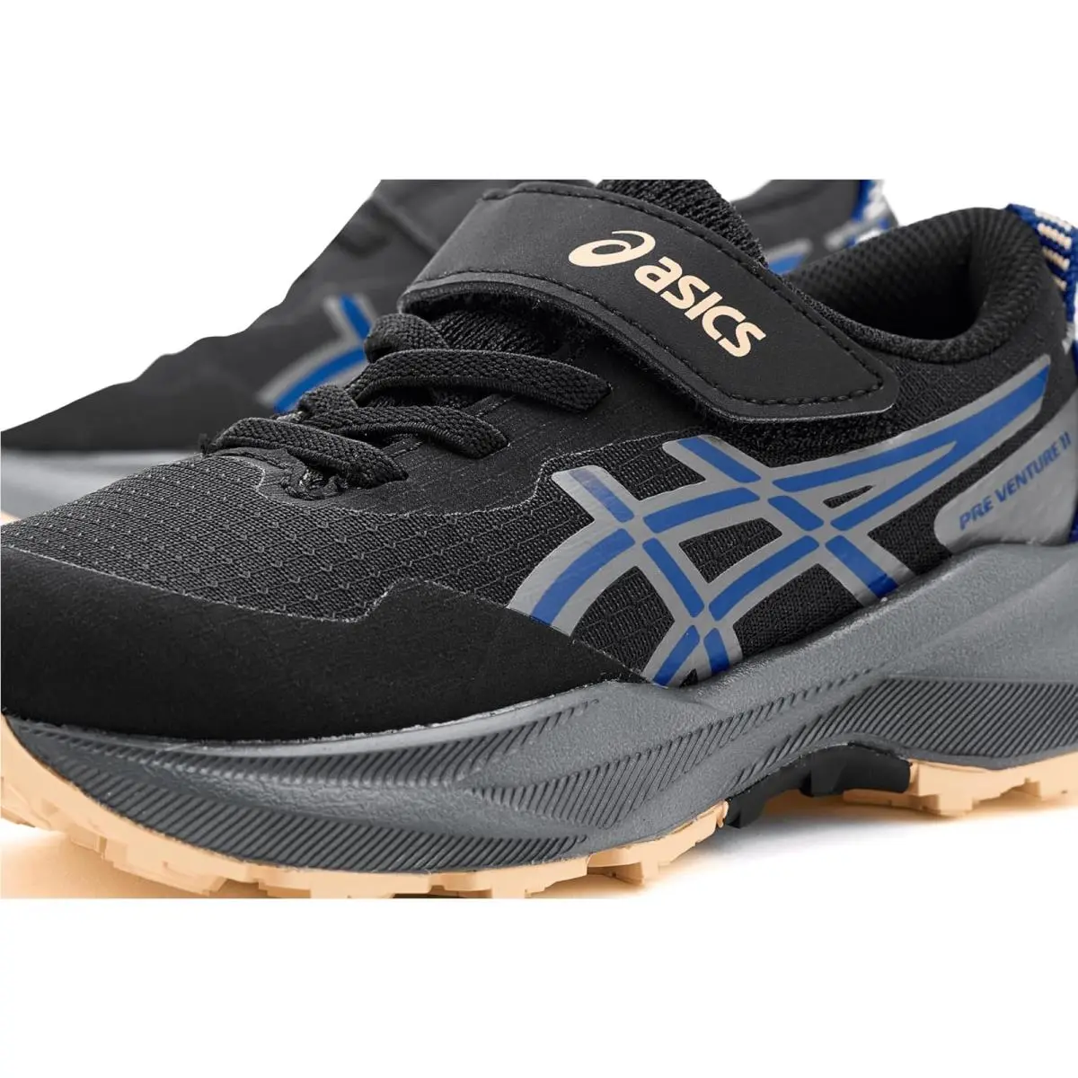 Asics shoes - Black/Asics Blue 11