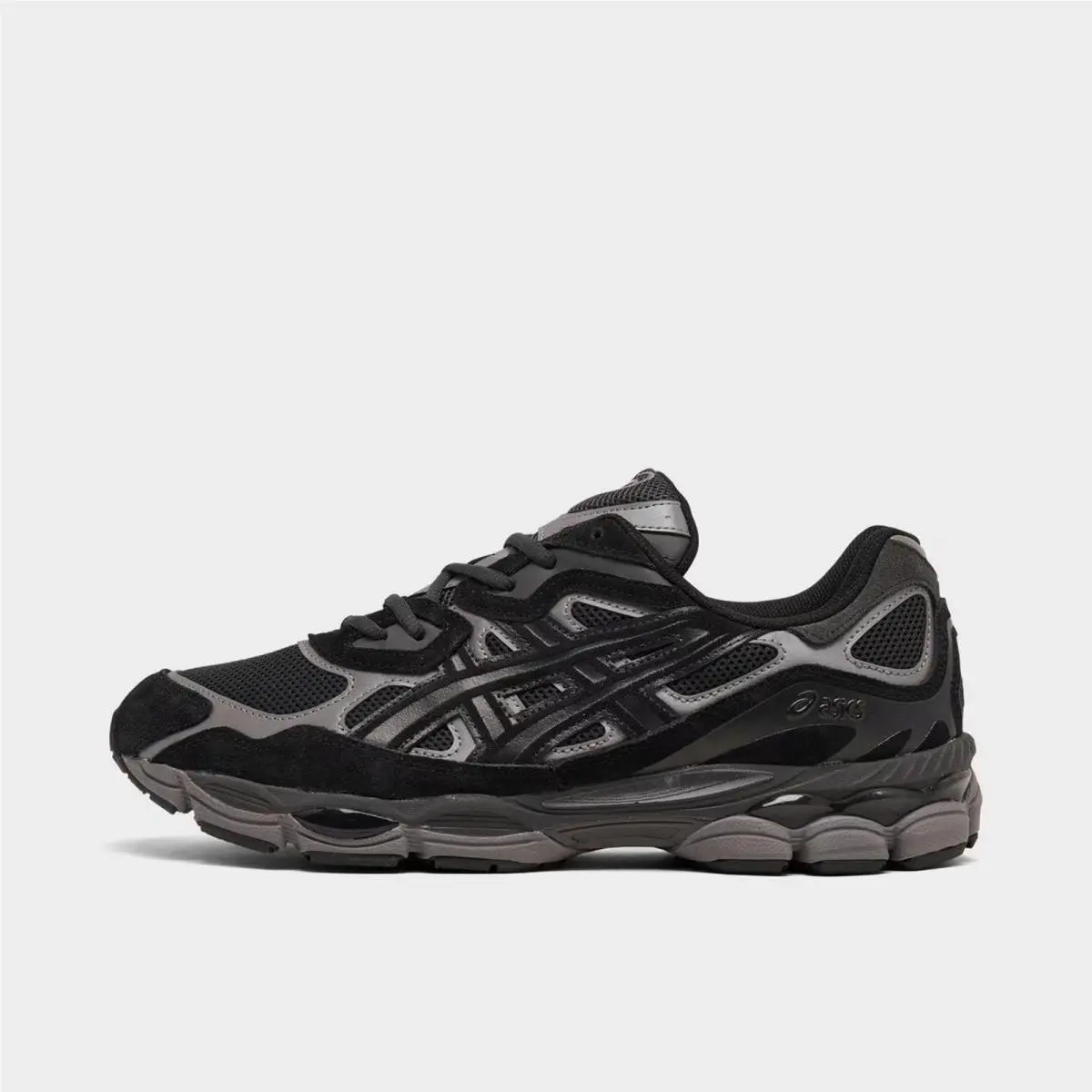 Men`s Asics Gel-nyc Casual Shoes Graphite Grey/black 1201A789 020