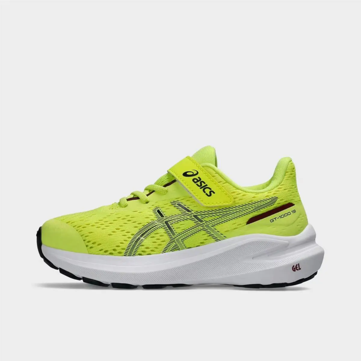 Little Kids` Asics GT-1000 13 Running Shoes Citron/white 1014A344 751
