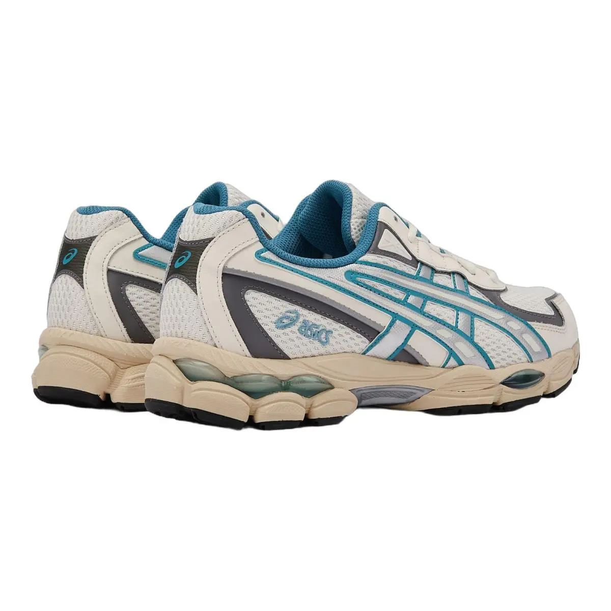 Asics shoes - Asics Gel-Nyc 2055 - 1203A542-106 - Cream/Blue Teal 1