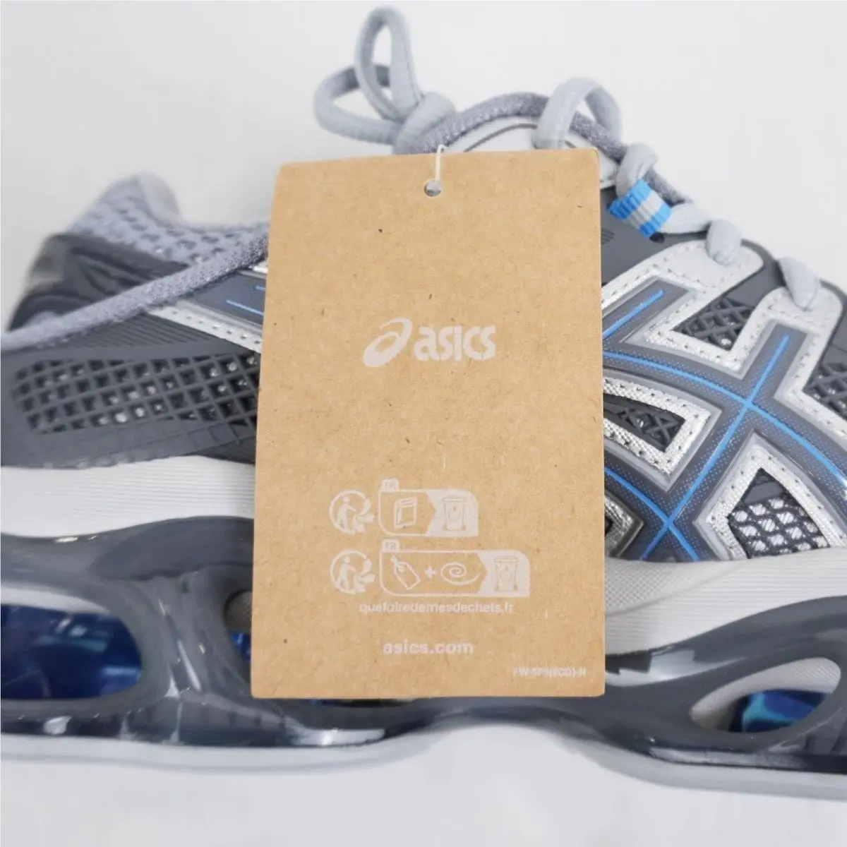 Asics shoes - 1203A678022 - 1203A678022 - Silver/Blue 6