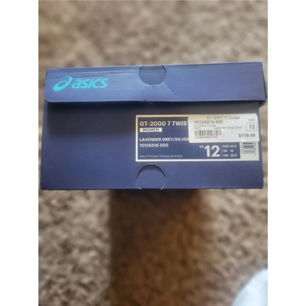 Asics shoes - Brooks Glycerin 20 - Brooks Glycerin - 1203691B059 - lavender grey/silver (UPC: 193604027723) 0