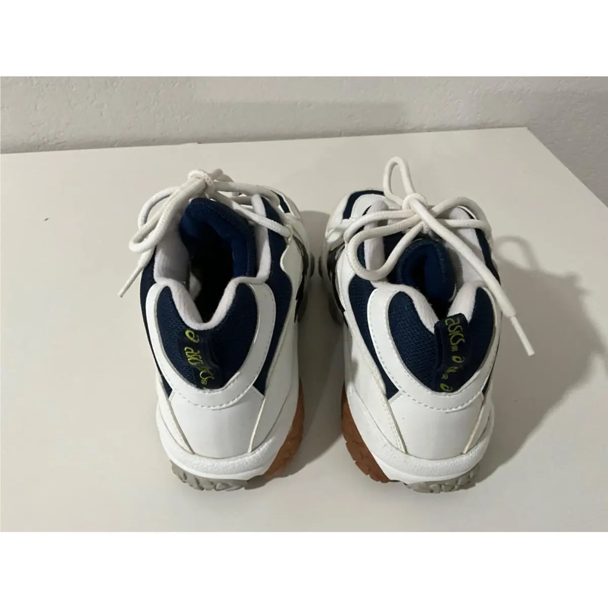 Asics shoes - GEL-ALTA CR MT - BY751 - WHITE BLUE LIME GREEN 3