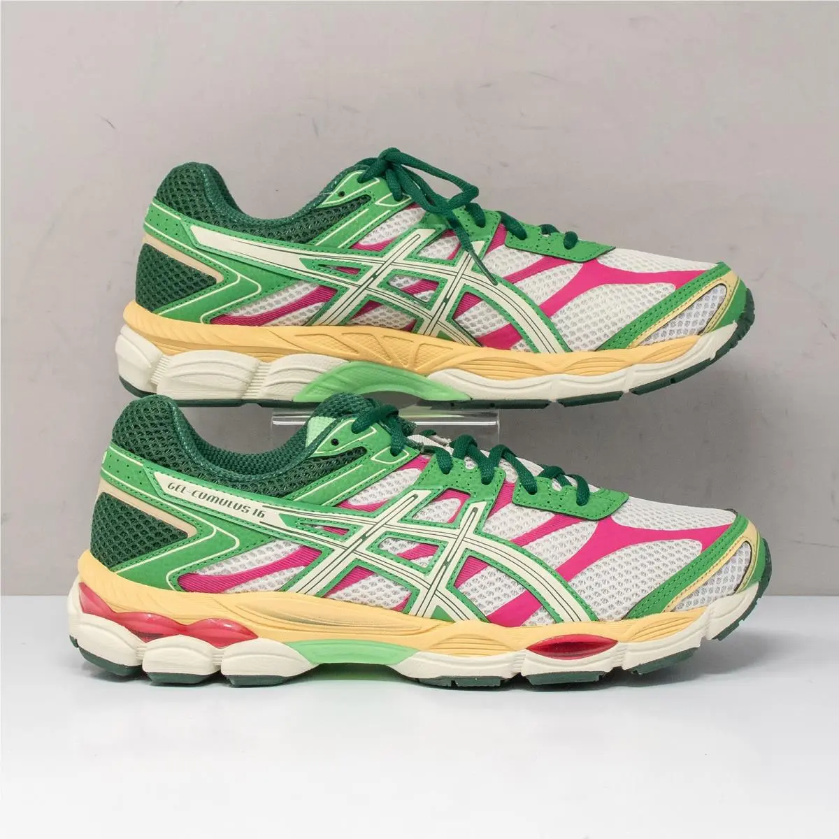 Asics shoes - ASICS Gel Cumulus 16 - Gel Cumulus - 1203A763-100 - Green (UPC: 197298862059) 0