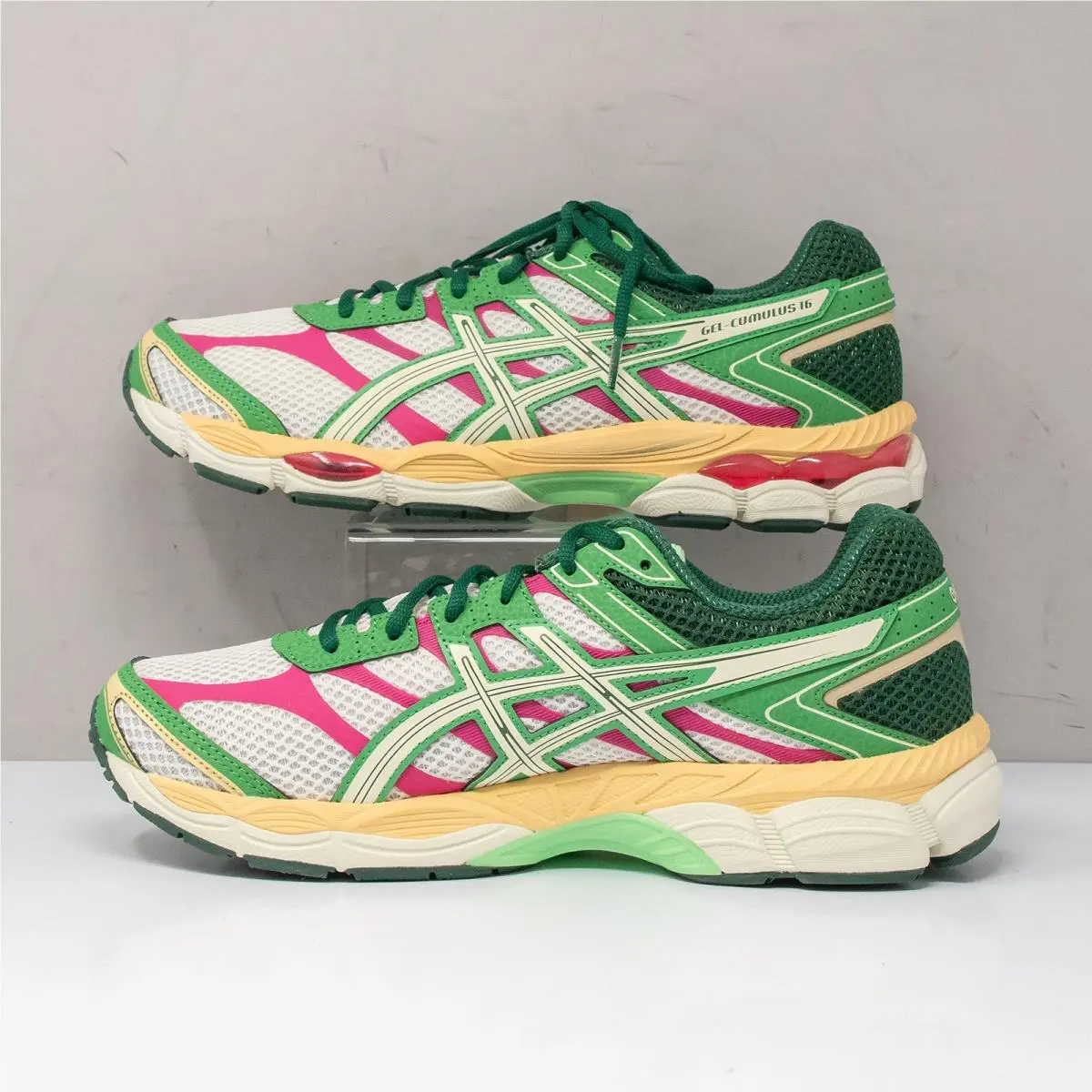 Asics shoes - ASICS Gel Cumulus 16 - Gel Cumulus - 1203A763-100 - Green (UPC: 197298862059) 1