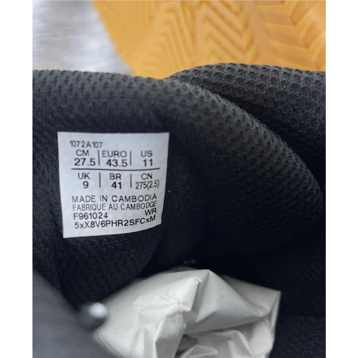 Asics shoes - Black 7