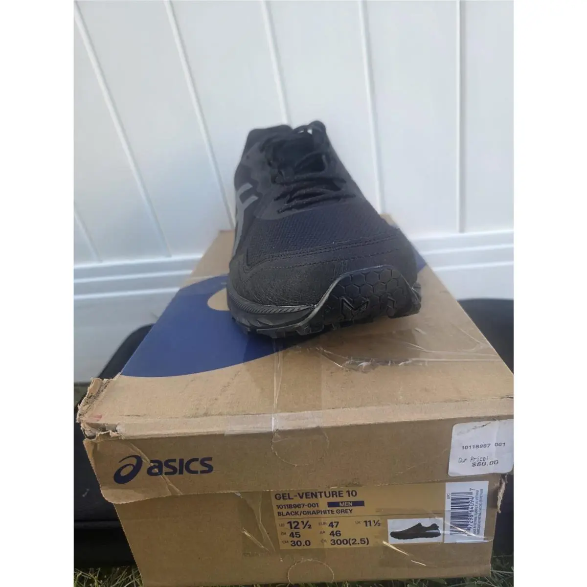Asics shoes - ASICS GEL-Venture - 1011B967-001 - Black (UPC: 197298640947) 1