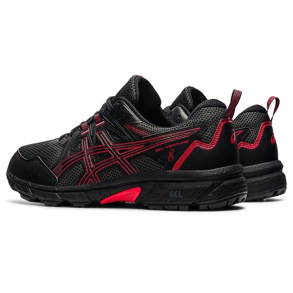 Asics shoes - ASICS GEL-Venture - Black/Electric RED 2