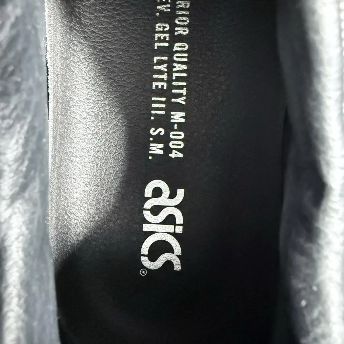 Asics shoes - ASICS Gel Lyte 3 - Gel Lyte - H53SK-9090 - Black, Manufacturer: Black/Silver 10