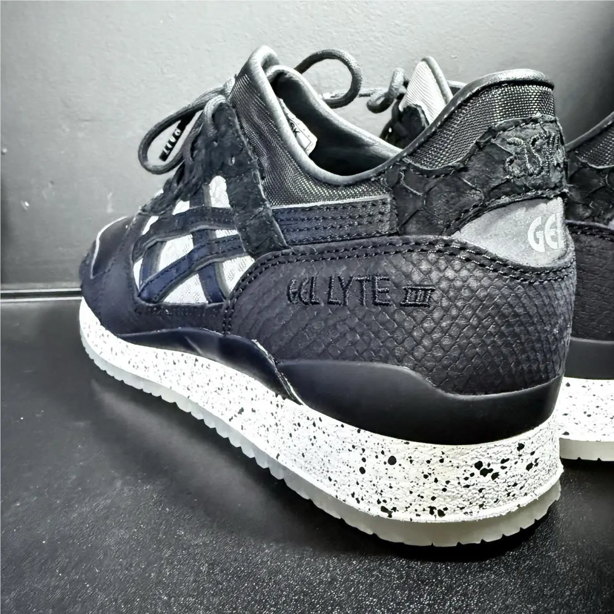 Asics shoes - ASICS Gel Lyte 3 - Gel Lyte - H53SK-9090 - Black, Manufacturer: Black/Silver 5