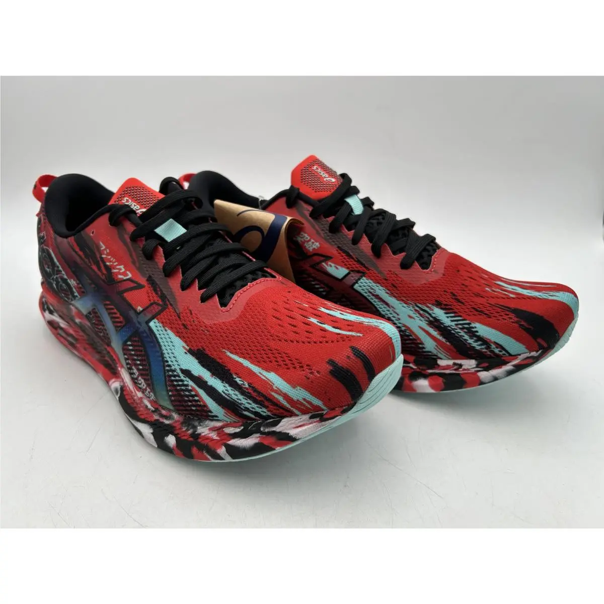 Asics Running Shoes 10 Electric Red/black