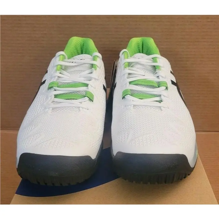 Asics shoes - ASICS Gel-Resolution 8 - 1041A079-105 - White/Green Gecko (UPC: 194851863751) 0