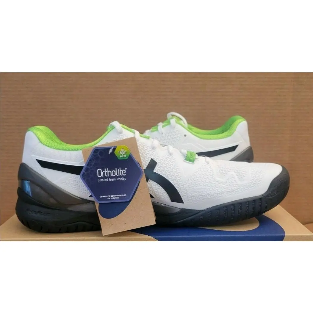 Asics shoes - ASICS Gel-Resolution 8 - 1041A079-105 - White/Green Gecko (UPC: 194851863751) 5