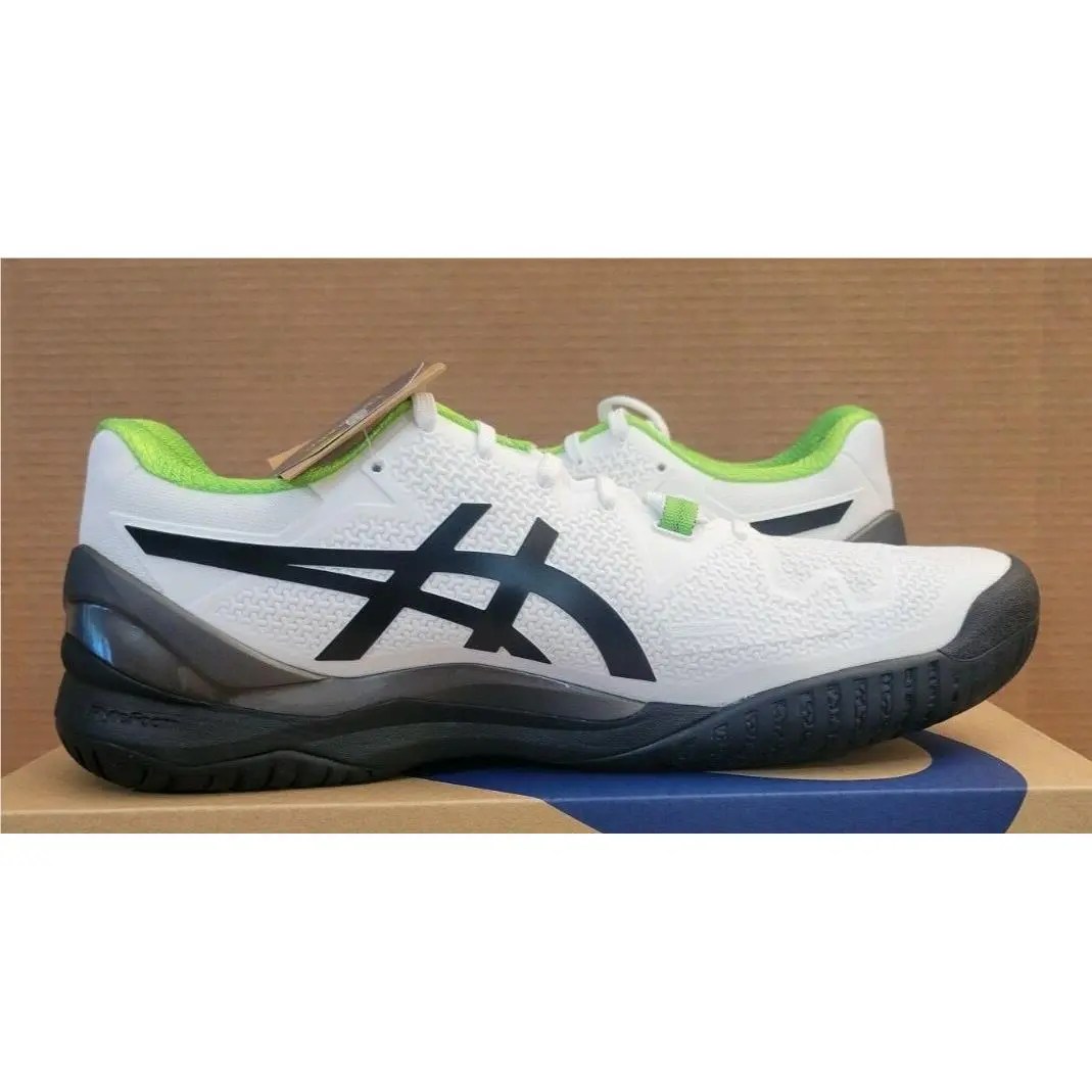 Asics shoes - ASICS Gel-Resolution 8 - 1041A079-105 - White/Green Gecko (UPC: 194851863751) 6