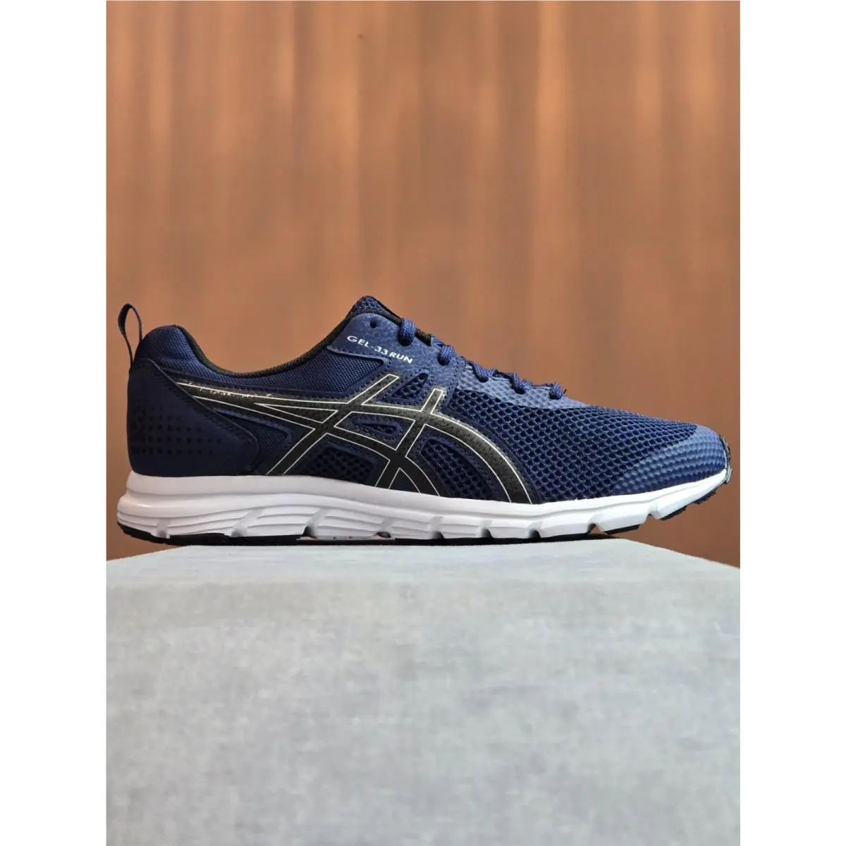 Asics Gel 33 Run Unreleased IN Usa - Blue Expanse Black 1011B788-401 Men`s 9