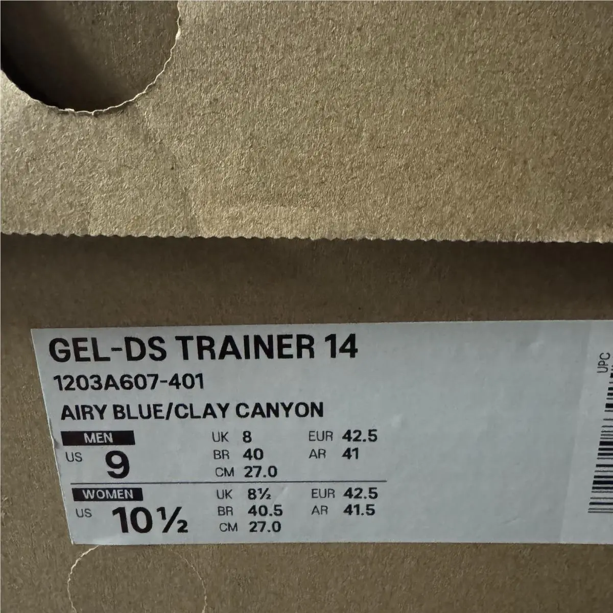 Asics shoes - Asics Gel-DS Trainer 14 1203A607-401 - 1203A607-401 - Blue 8