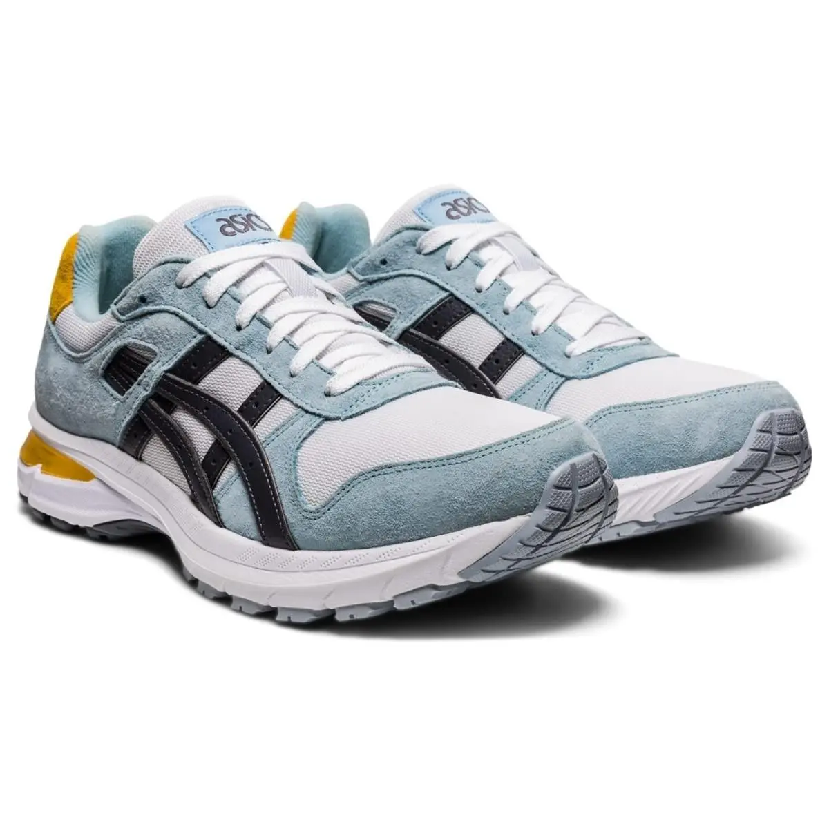 Size 8 - Asics Men`s Gt-ii 2000 Shoes White/smoke Blue 1201A236-101