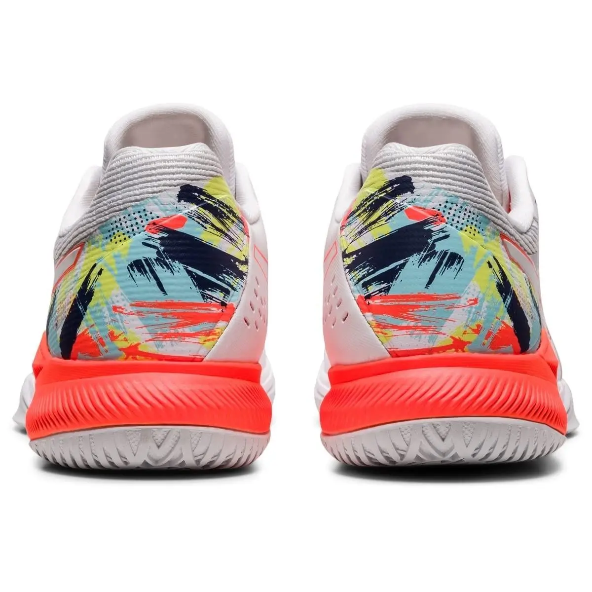 Asics shoes - ASICS GEL-Tactic - 10172A076960 - White/Sunrise RED 3