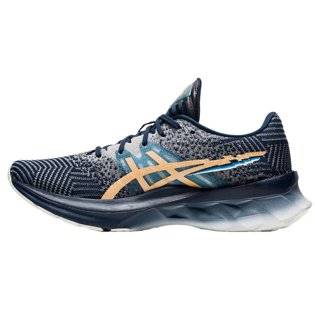 Asics shoes - ASICS Novablast - Novablast - 1012B006400 - French Blue/Champagne 0