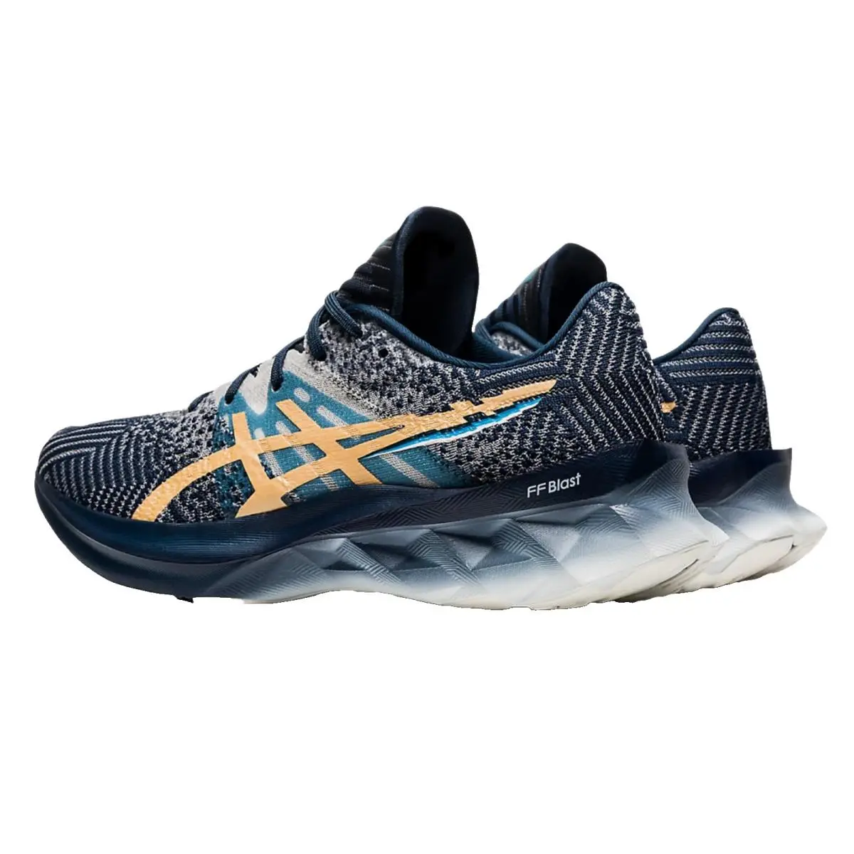 Asics shoes - ASICS Novablast - Novablast - 1012B006400 - French Blue/Champagne 2