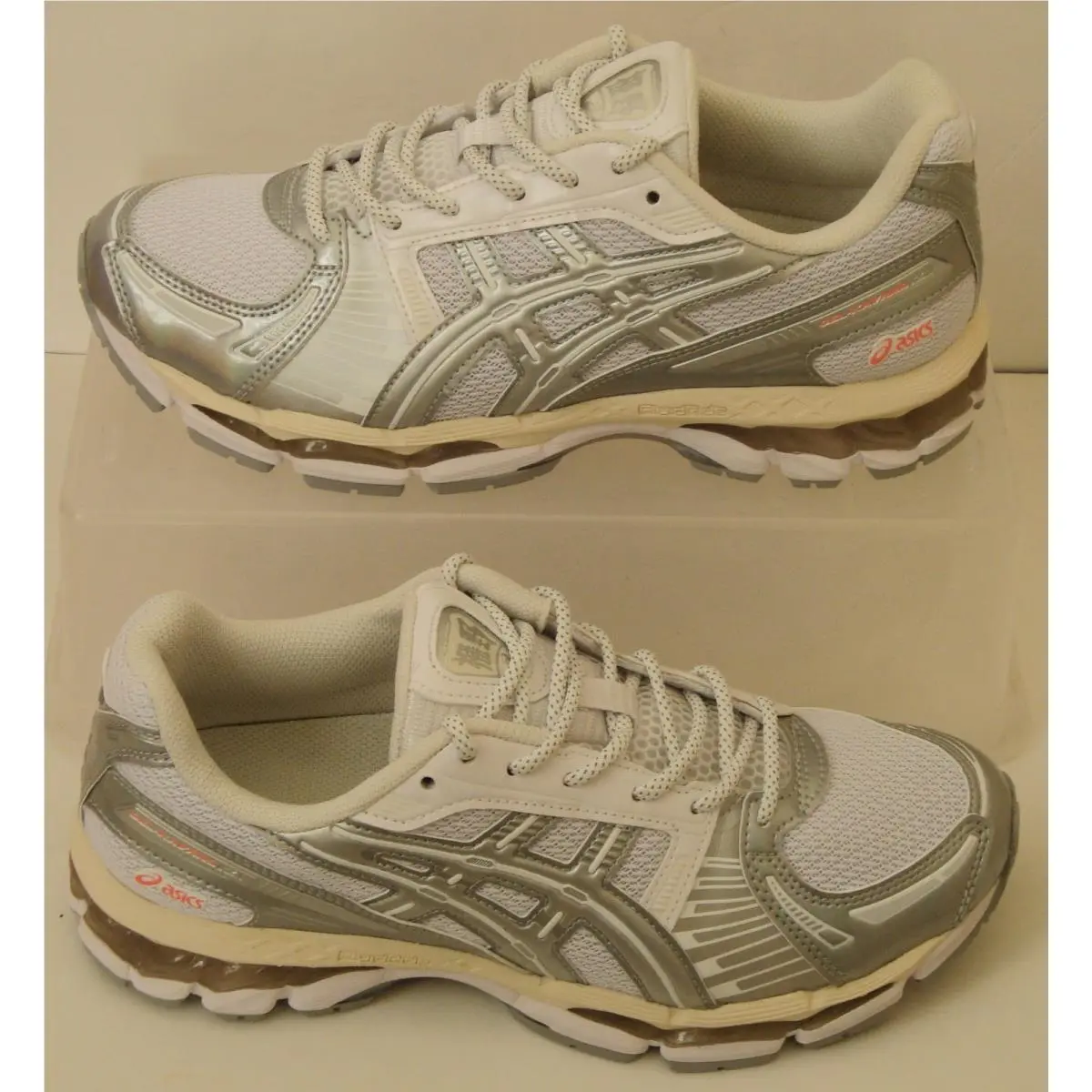 Asics Shoes Gel Kayano 12.1 White Silver Mens US Size 8 EU 41.5 1203A996 100
